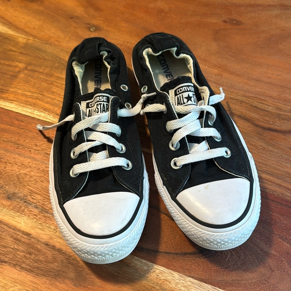 Women’s Converse - slide on sneakers - Black
